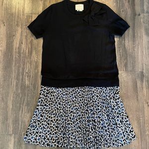 Kate Spade Hollyhock Pleated Skirt Dress